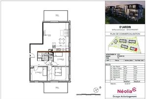 t2 à la vente -   68120  PFASTATT, surface 84 m2 vente t2 - UBI428368973